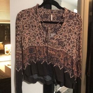 Free People Bohemian Top